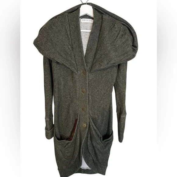 Rebecca King THREE WAY SWEATER - FOREST GREEN - Picture 4 of 11